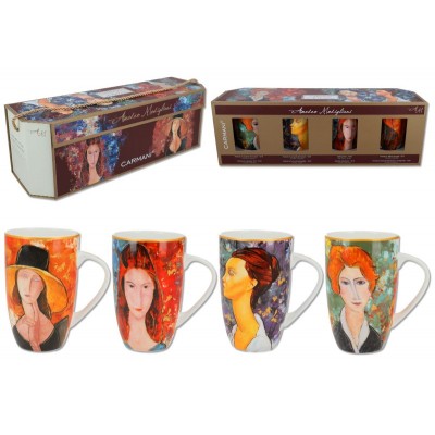 833-1600 Set 4 cani portelan